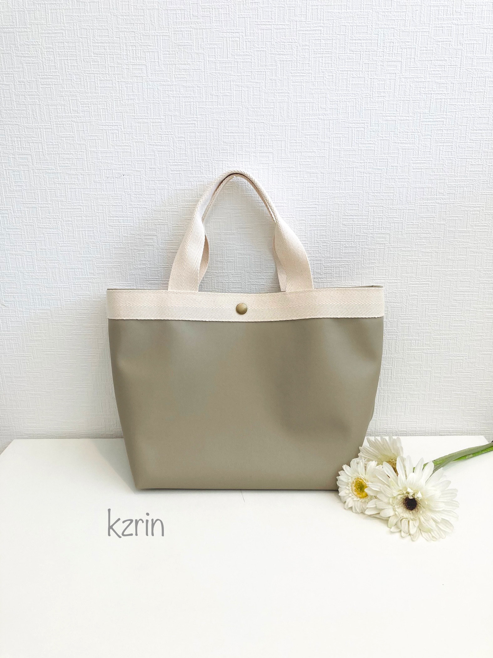 頑丈トートバック　グレージュ　JapanMade屋 頑丈トートバック　グレージュ　JapanMade屋
