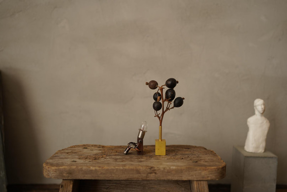 真鍮製一輪挿し　「ちょこんと」 3枚目の画像