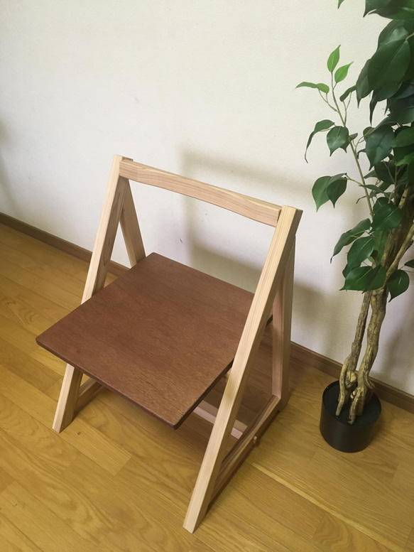 Slant 04 chair   木製椅子　腰掛け　チェア　 5枚目の画像