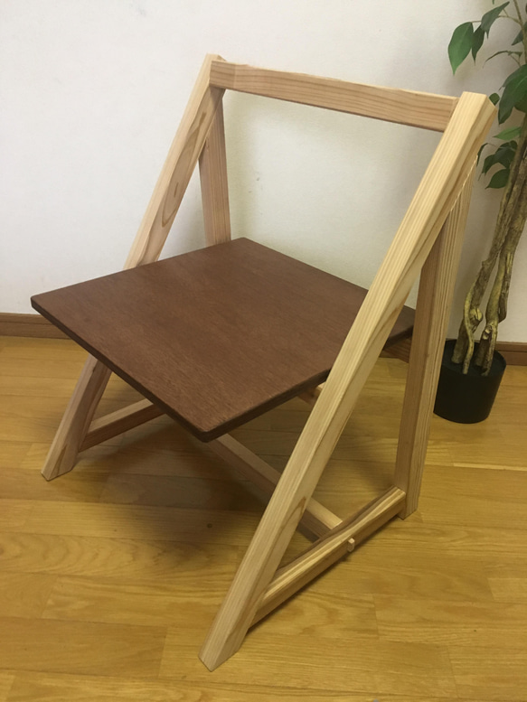 Slant 04 chair   木製椅子　腰掛け　チェア　 2枚目の画像