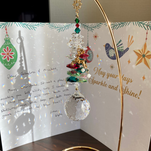 SWAROVSKIトナカイ☆クリスマス （スワロフスキー SWAROVSKI