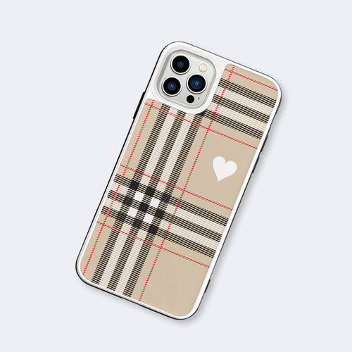 ファミリアチェック♡iPhoneケース familiar × ajew COLLABORATION - ajew