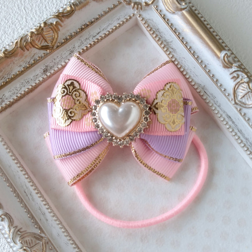 プリンセス リボン ヘアゴム 雑貨・その他 fraise croustillante