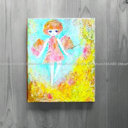 in the air] #原画 #アート #絵画 #イラスト #女の子 #私の