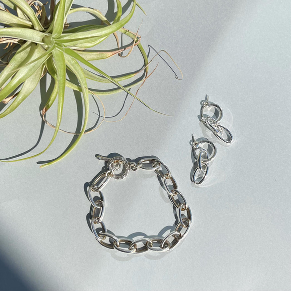 Silver chain pierce（SV925） 5枚目の画像