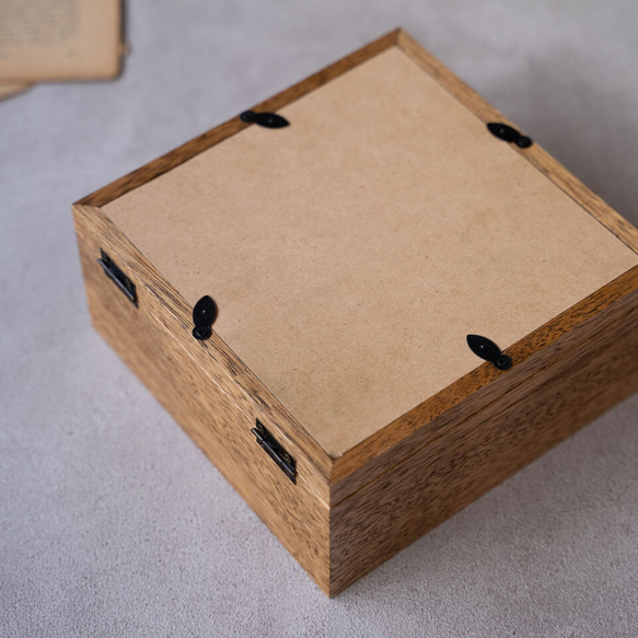 【両親への贈呈品】ドライ・プリザーブドフラワー花束の両面クリア スクエアボックス Mサイズ【感謝状】 をご選択の方は 感謝状 誕生日 記念日 //////////////////////////////////////////////// ありがとう 出産祝い Dear Mom