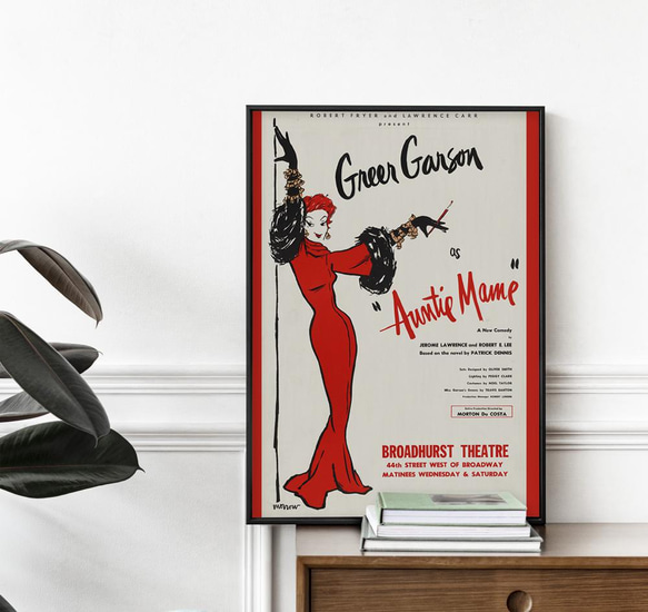 NO.317】グリア・ ガースン舞台「メイム叔母さん」ブロードウェイ