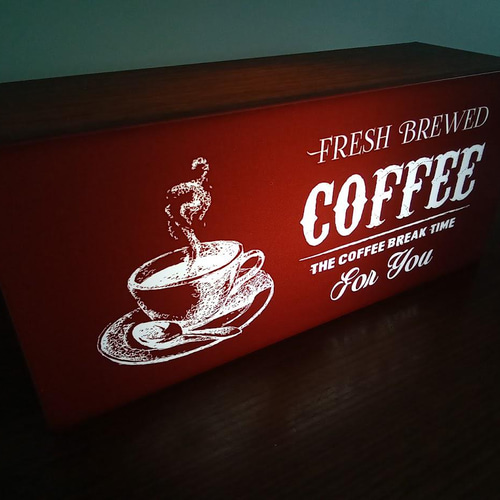 アメリカン カフェ バー コーヒー for you 喫茶 自宅 店舗サイン
