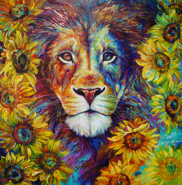 《 夏限定 》「覚醒のライオン」自分色獅子シリーズ 1枚目の画像