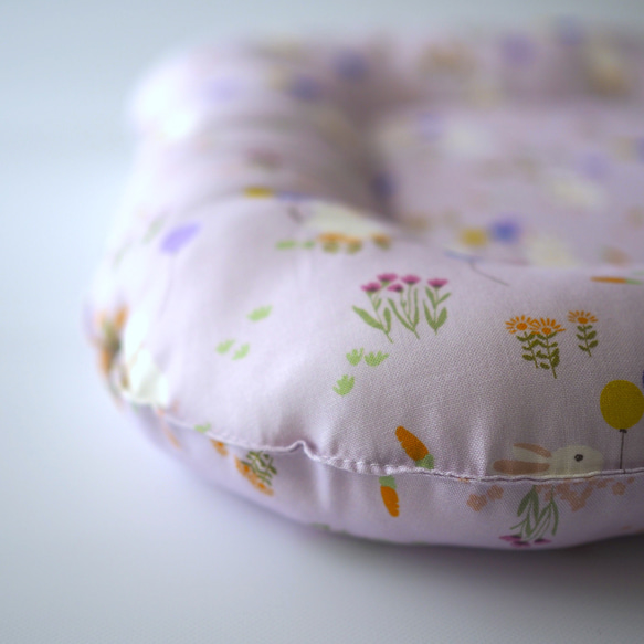 うさぎ用 ゴロンちょマット・風船うさぎ(クッション、ベッド) 3枚目の画像