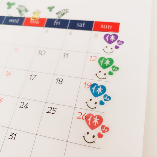 お休みシール・ニコたん18mm ┊︎DEKIRU文具┊ シール Miki☪︎ 通販