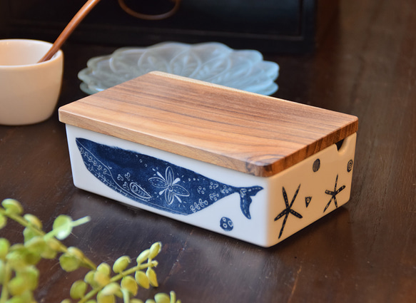 クジラバターケース Akira Yoshimura × 佐野政製作所 バターケース