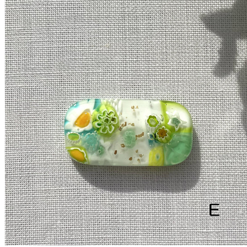 ベネチアンガラス 華やかなミルフィオリの箸置き 箸・箸置き