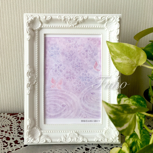 ポストカード】フラワーファンタジーセット ☆6枚組《メッセージ付