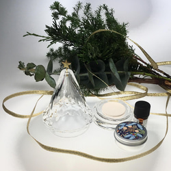 「小さな星のクリスマスツリー」24(LEDキャンドルホルダー、アロマストーンホルダー） 5枚目の画像