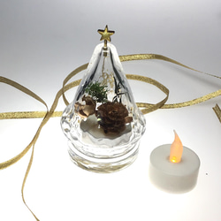 「小さな星のクリスマスツリー」24(LEDキャンドルホルダー、アロマストーンホルダー） 4枚目の画像