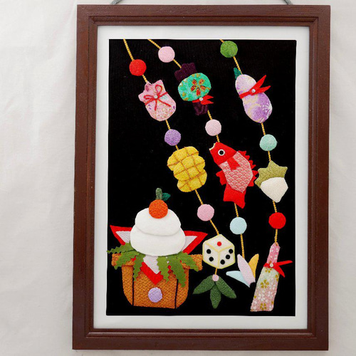 押絵・お正月飾り・吊るしびな・鏡餅 その他インテリア雑貨 小さな花園