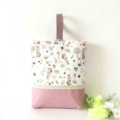 デコレクションズ　Milky rabbit 入園入学３点セット ♡ Milky rabbit ミルキーラビット キルティング 入園入学準備3