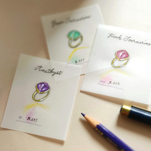 Sugar】K18 シトリン シュガーローフカット リング 11号 指輪・リング