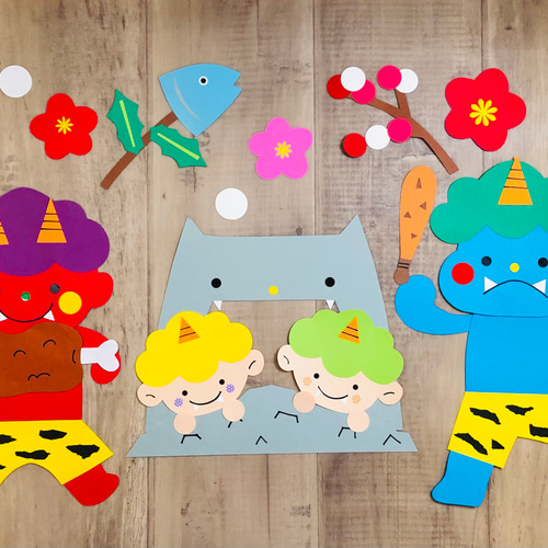 壁面飾り 保育 1月2月3月4月5月6月7