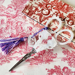 Sajou刺繍ハサミ☆マザーオブパール白鳥 Sold その他素材 hm0101 通販
