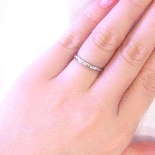 ange 天使のペアリング＊* マリッジリング 指輪 記念日 名