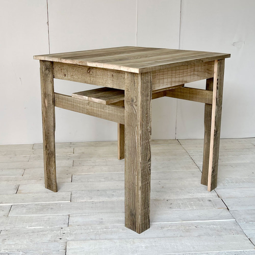 リサイクルウッド☆カフェテーブル 3 RW0170 ダイニングテーブル