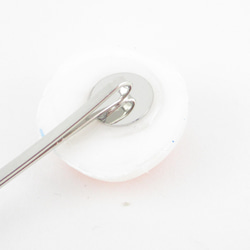 せっかく焼いた目玉焼きは少し不格好になってしまったけれど、クォーツがピリリと効いているから大丈夫♪<ヘアピン>HP013 4枚目の画像