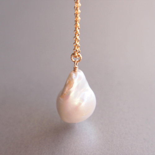 ☆希少 大粒 オイスターバロックパール（淡水パール）AAA 14kgf