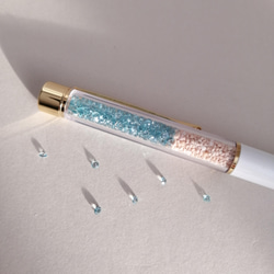 海と砂のボールペン】 キラキラ ビーズ ボールペン 海ボールペン ハー