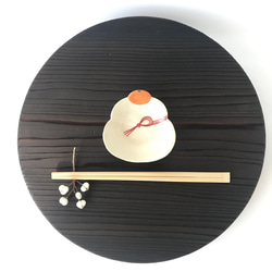 正月 鏡餅 豆皿（陶器） 薬味皿・豆皿 8×8=64 通販 13095775｜Creema