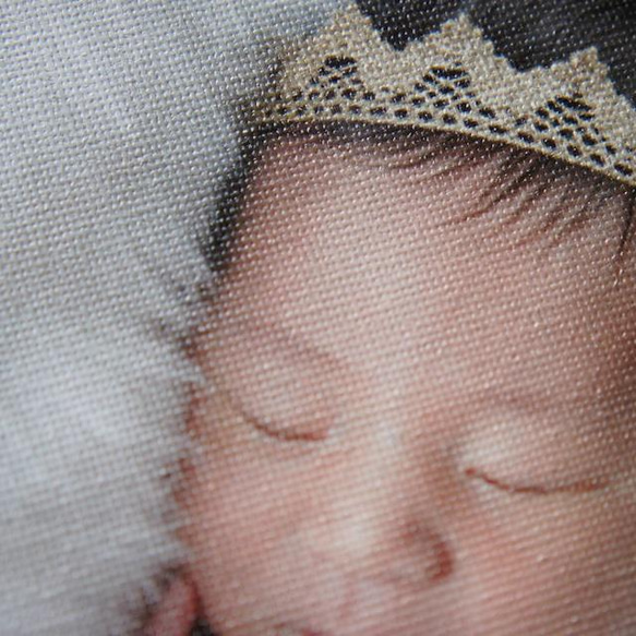 babyキャンバス フォトパネル ニューボーンフォト 命名書 33㎝×24㎝ 出産祝い 誕生の記念に 7枚目の画像