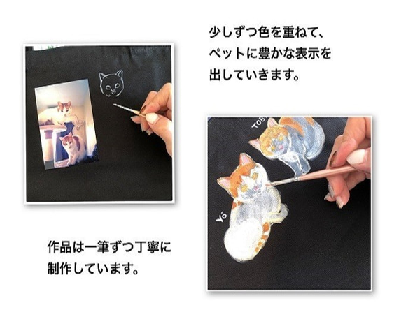 【送料無料】ケヅメリクガメ手描きデニムペンケース 11枚目の画像