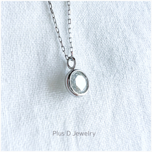 PD-030 Pt900 ダイヤモンドペンダント 0.621ct ネックレス・ペンダント 