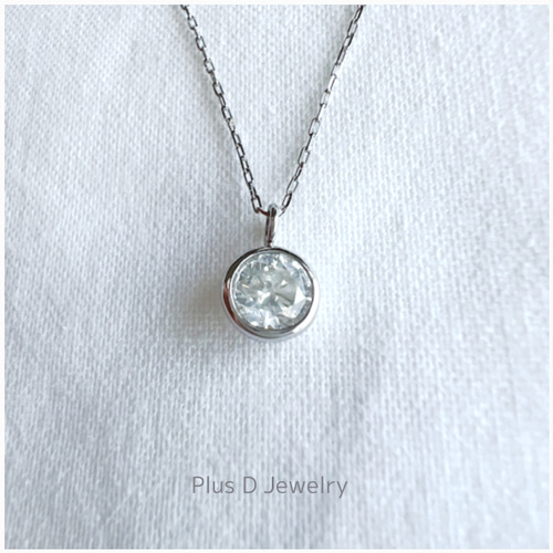 PD-030 Pt900 ダイヤモンドペンダント 0.621ct ネックレス・ペンダント 