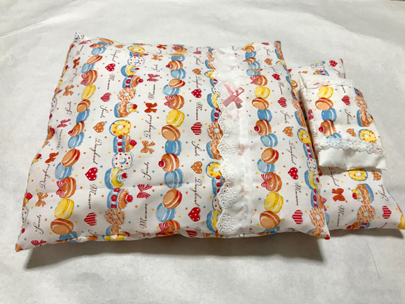 【新春福袋2022】ぽぽちゃんのケーキ模様のお布団とパジャマ 4枚目の画像