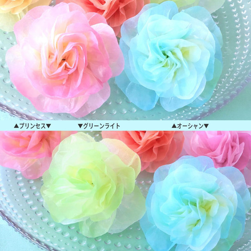 グラシン紙【花彩アソートセット】折り紙サイズ 高級お花紙 デザイン