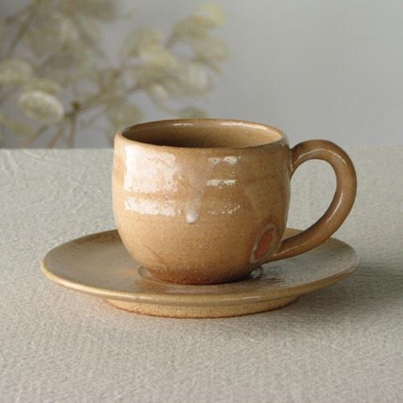 萩焼コーヒーカップ1 萩焼 コーヒーカップ & ソーサー マグカップ 牧野窯 通販
