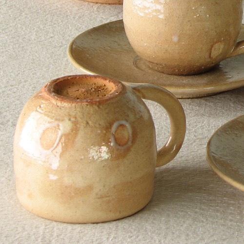 萩焼 コーヒーカップ & ソーサー マグカップ 牧野窯 通販
