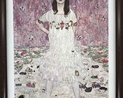 グスタフ・クリムト、ヌーダ・ヴェリタス、希少画集画、新品額装付 グスタフ・クリムト、ヌーダ・ヴェリタス、希少画集画、新品額装