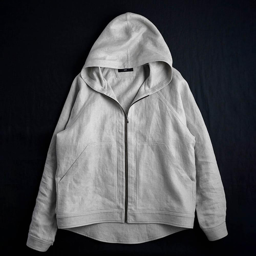 wafu プレミアム】【受注製作】Linen Hoodie 極上のリネン