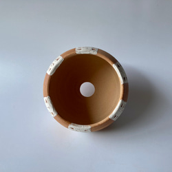 陶製植木鉢「縞」part４ 4枚目の画像