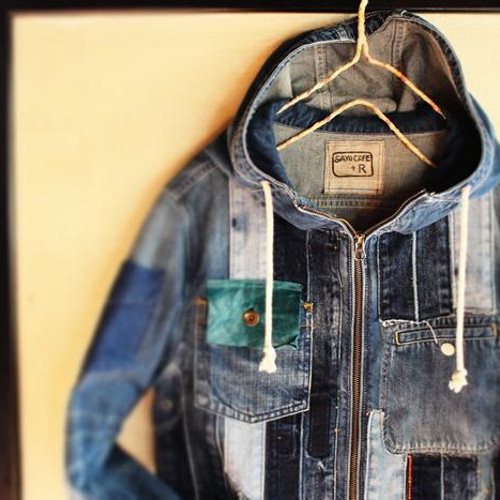 ↓お値下げ中○SAYOCAFE＋R/リメイク、襤褸ファッション個性的