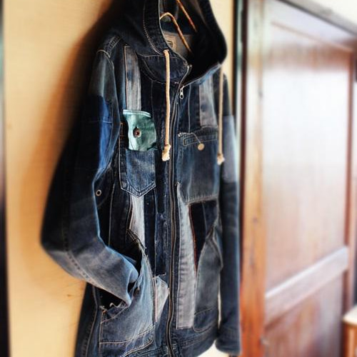 ↓お値下げ中○SAYOCAFE＋R/リメイク、襤褸ファッション個性的