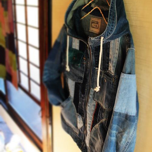 ↓お値下げ中○SAYOCAFE＋R/リメイク、襤褸ファッション個性的