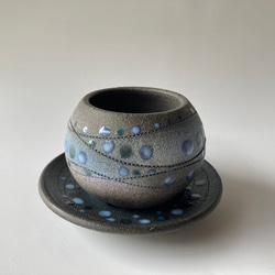 陶製植木鉢「宙」part5-① 4枚目の画像
