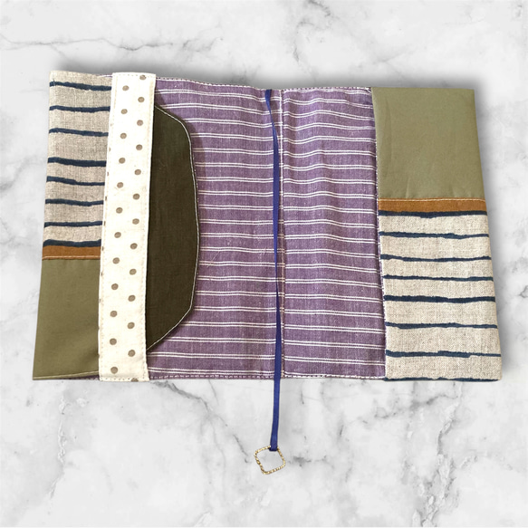 ミナペルホネン 文庫本サイズ ブックカバー 13枚目の画像