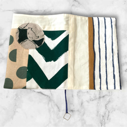 ミナペルホネン 文庫本サイズ ブックカバー 15枚目の画像