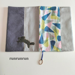 ミナペルホネン 文庫本サイズ ブックカバー 5枚目の画像