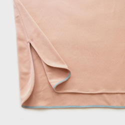 草木染めBOTADEGI ソフトスムース七分丈Tシャツ　玉ねぎピンク 5枚目の画像